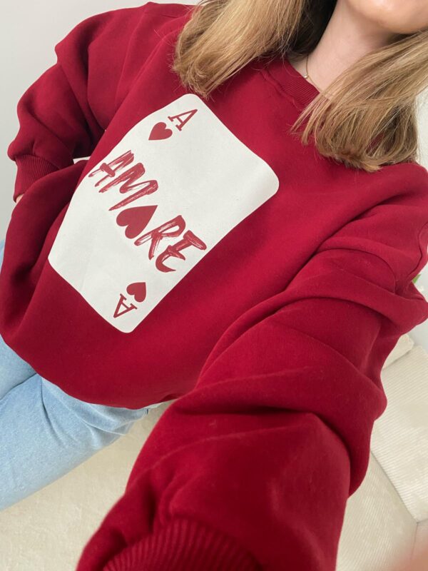 OVERSIZE MIKINA AMORE - Image 3